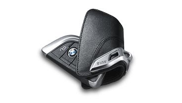 BMW Schlüsseletui mit  Edelstahlspange